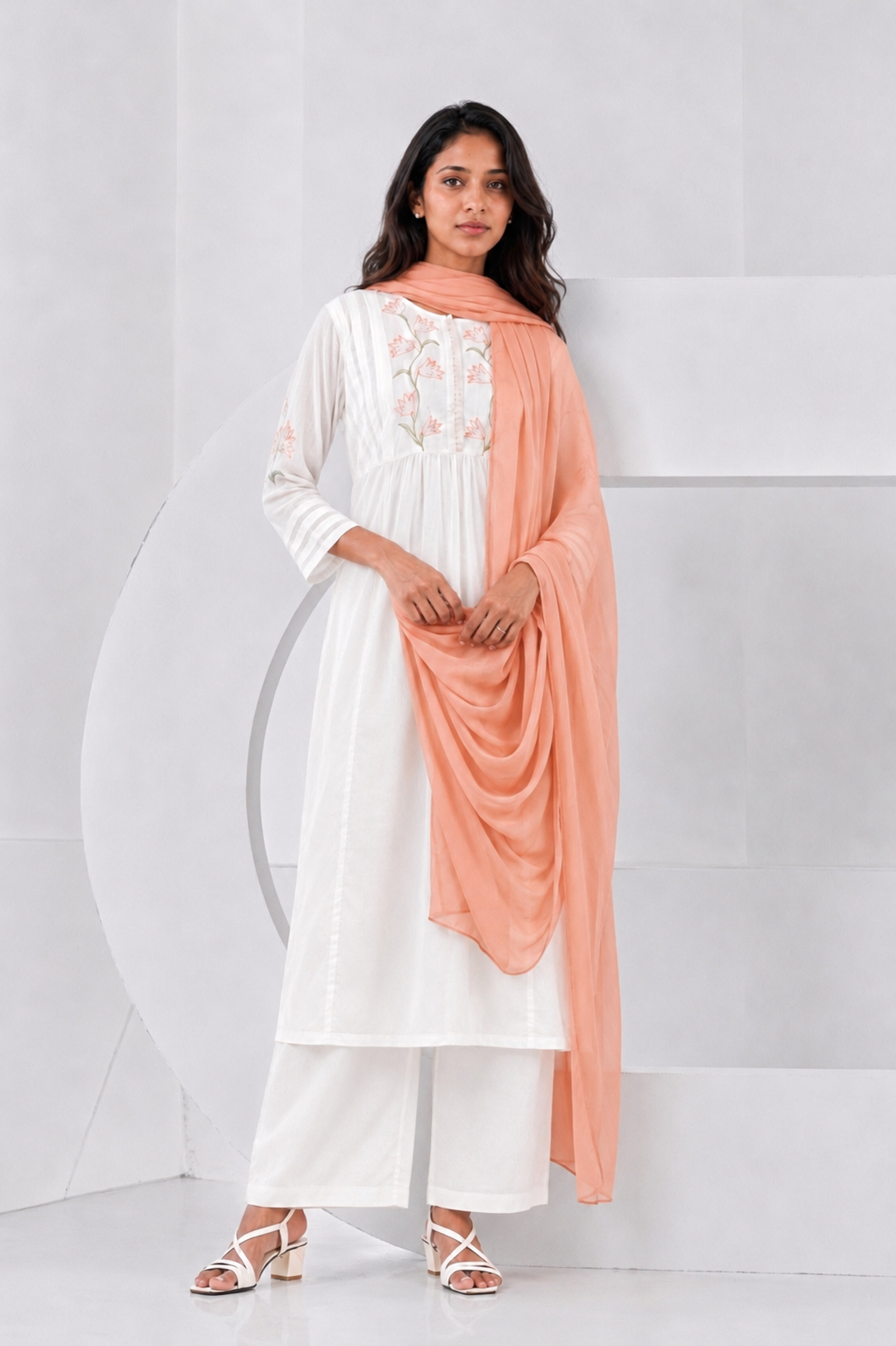 Juhi Hand Embroidered Suit