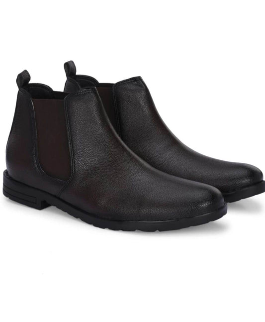 Premium Leather Chelsea Boots for Men β Stylish, Durable & Comfortable