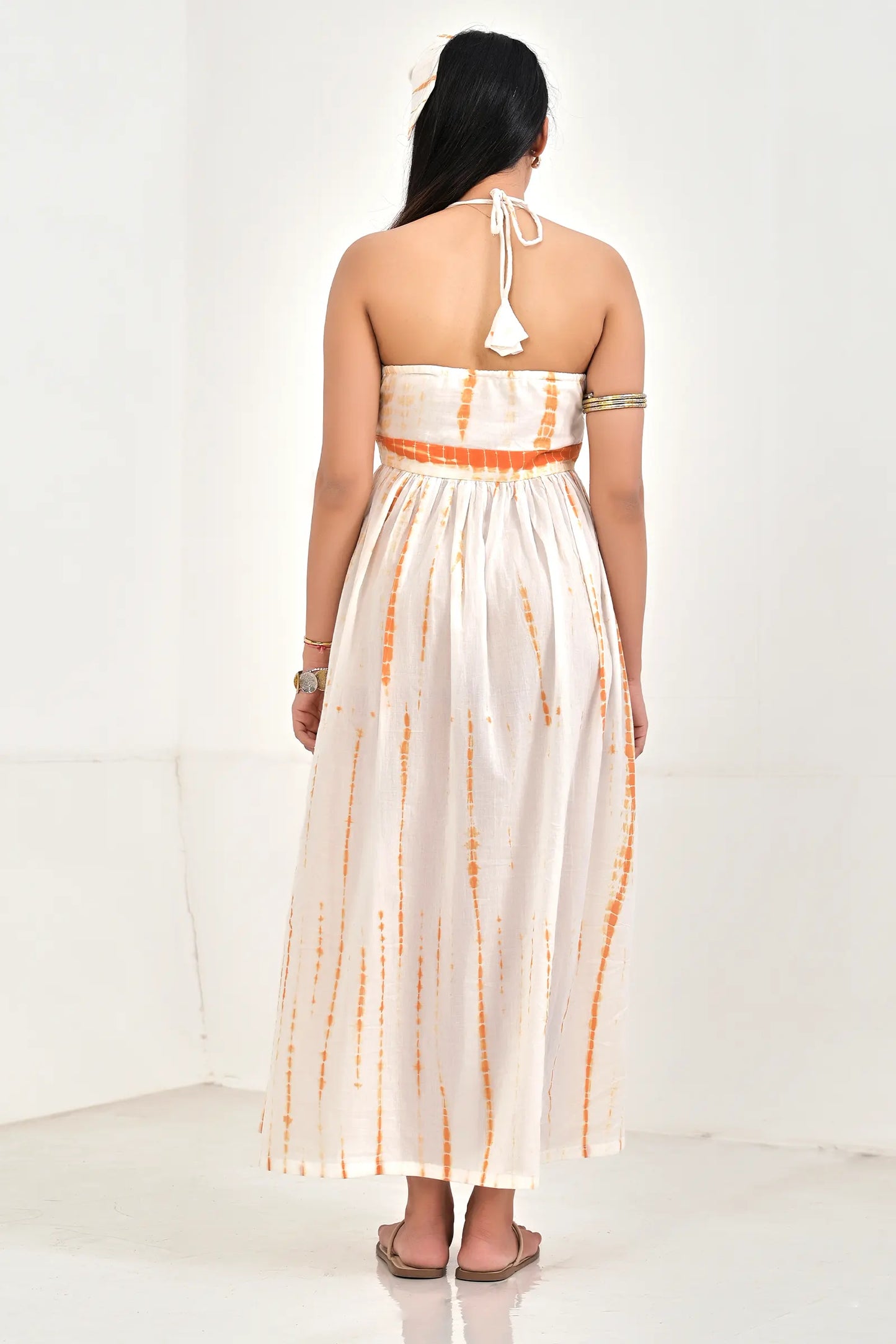 Lara Tie And Dye Cotton Dress