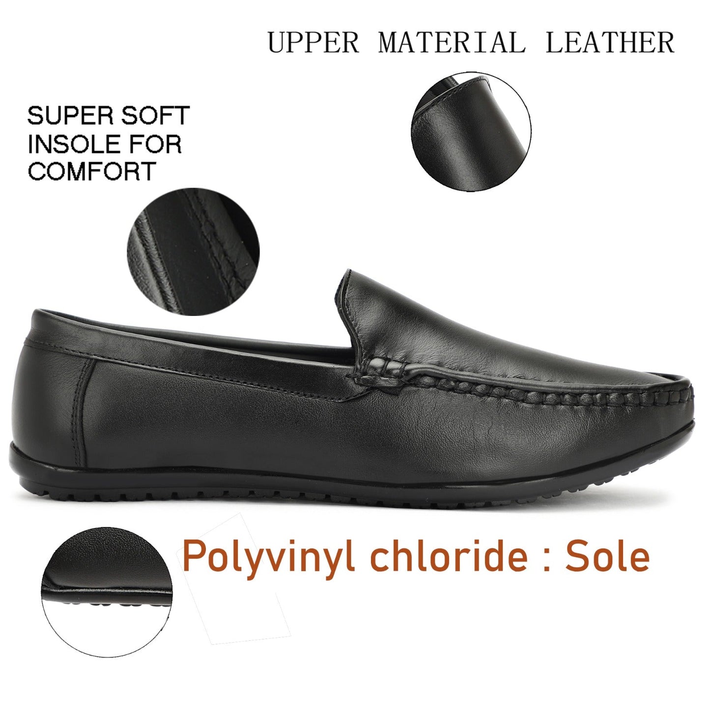 Allen Solly Classic Navy Slip-Ons