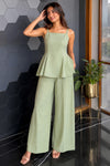Ada Mint Green Cotton Co-ord Set
