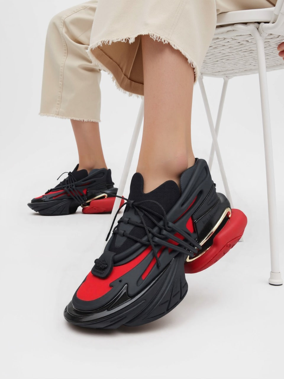 Balmain Paris Men’s Chunky Sneakers