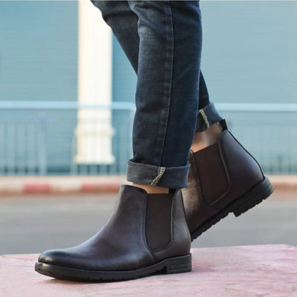 Premium Leather Chelsea Boots for Men – Stylish, Durable & Comfortable