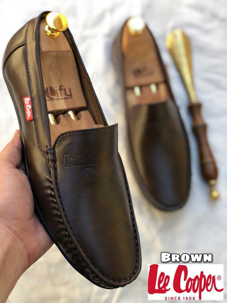 Lee Cooper Classic Brown Loafers