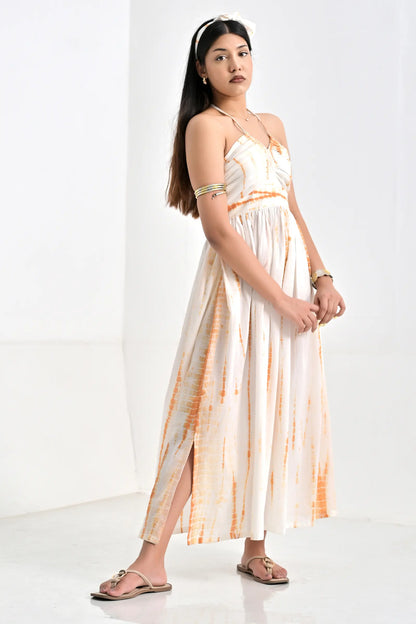 Lara Tie And Dye Cotton Dress