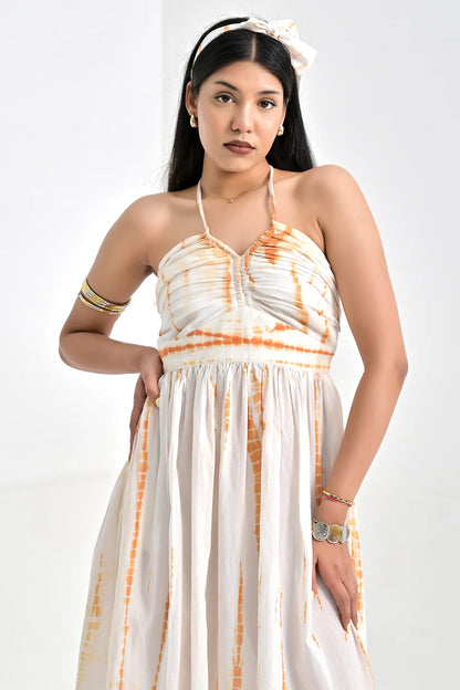 Lara Tie And Dye Cotton Dress