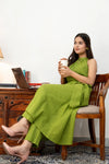 Sienna Heena Slub Cotton Co-Ord Set With Belt